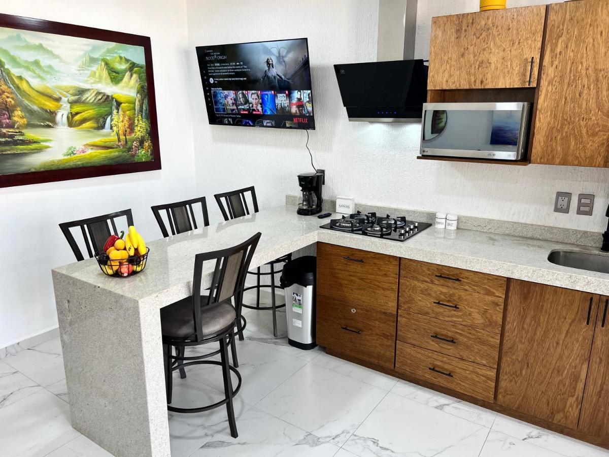 Penthouse Manzanillo Exclusivo Con Alberca Apartment Exterior foto