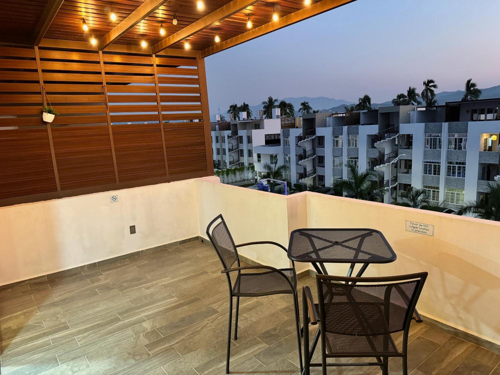 Penthouse Manzanillo Exclusivo Con Alberca Apartment Exterior foto